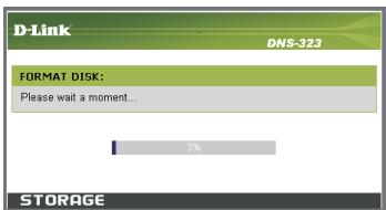 D-LINK DNS-323 - Démarrage - 6