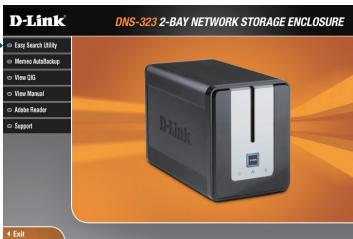 D-LINK DNS-323 - Démarrage - 1