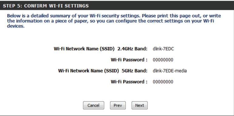 D-LINK DIR-810L,  DIR-810 L - Assistant de configuration rapide - 5
