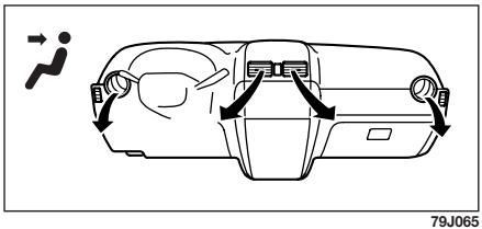 FIAT SEDICI - Sélecteur de flux d'air (3) - 1
