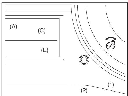 FIAT SEDICI - Réglage de l'éclairage - 1