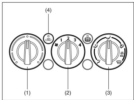 FIAT SEDICI - Sélecteur vitesses du ventilateur (2) - 1