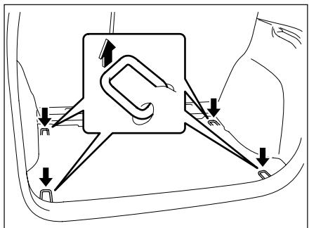 FIAT SEDICI - CROCHETS POUR ARRIMAGE BAGAGES - 1