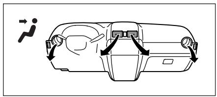 FIAT SEDICI - Sellecteur flux d'air (4) - 1