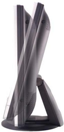 BENQ FP71E - Réglage de l'angle de vision - 1
