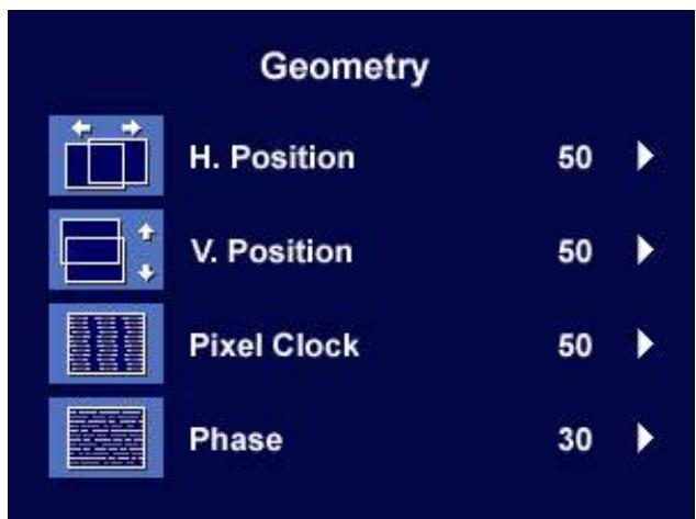 BENQ FP71E - Mode menu principal - 5