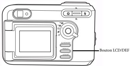 BENQ DC S30 - Affichage moniteur LCD (mode capture) - 1