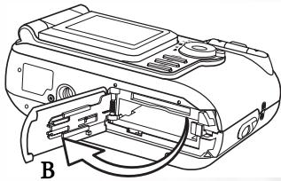 BENQ DC S30 - Insertion de la batterie - 2