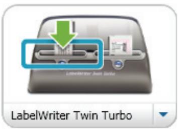 DYMO LABEL V.8 - Impression sur une imprimante labelwriter twin turbo - 1