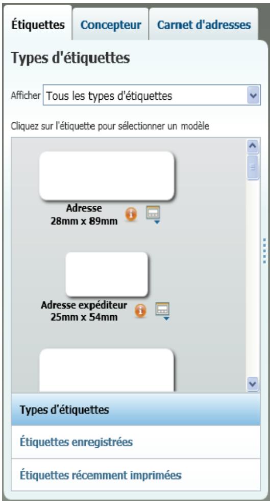 DYMO LABEL V.8 - Étiquettes récemment imprimées - 1