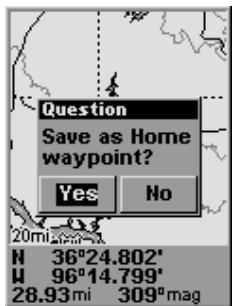 LOWRANCE IFINDER GO2 - Fixer le point de départ (home waypoint) - 1