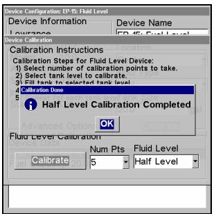LOWRANCE LMS-520C - Étalonnage 3 points - 3