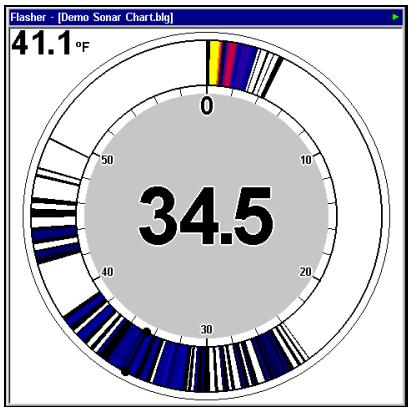 LOWRANCE LMS-520C - Écran du sondeur - 4