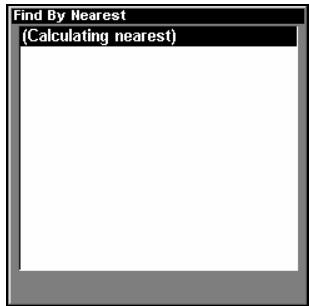 LOWRANCE LMS-520C - Rechercher des lieux cartographiques (map places) ou des points d'intérêt (POI) - 4