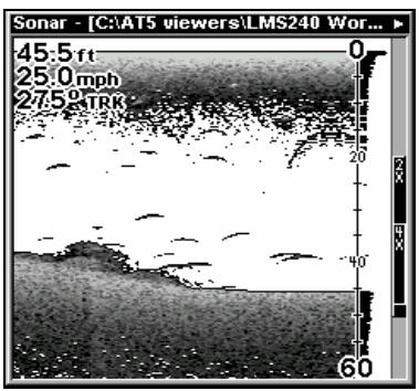 LOWRANCE LMS-520C - Pour afficher des informations à votre écran: - 3