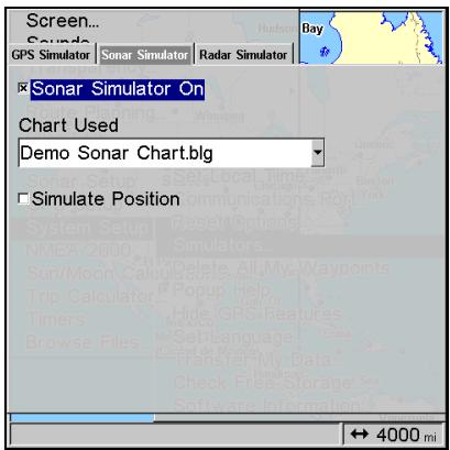 LOWRANCE LMS-520C - Simulateur sondeur - 2