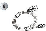 OPTOMA ML500 - DESCRIPTION DU CONTENU DE LA BOÎTE - 2