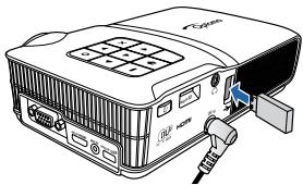 OPTOMA ML500 - Mode d'affichage USB - 8