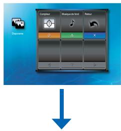 OPTOMA ML500 - RÉGLAGES DE DIAPORAMA - 9