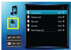 OPTOMA ML500 - Sélectionner une source de données - 8