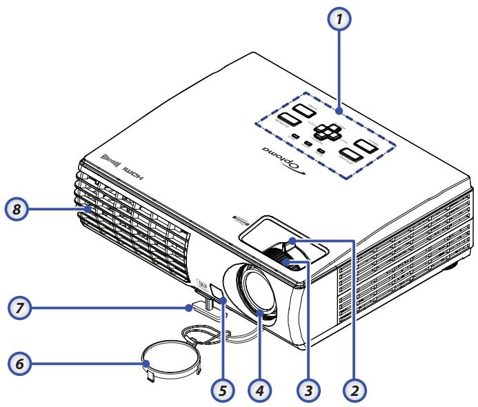 OPTOMA X304M - Unité principale - 1