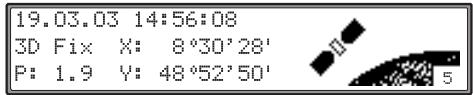 BECKER ONLINE PRO 7800 - Contrôle du fonctionnement de l'antenne GPS (Info GPS) - 3
