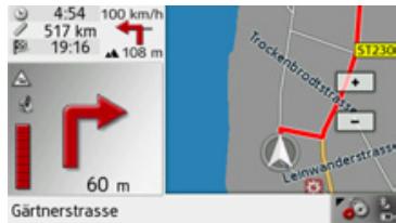 BECKER TRAFFIC ASSIST Z204 - Changement de vue - 4