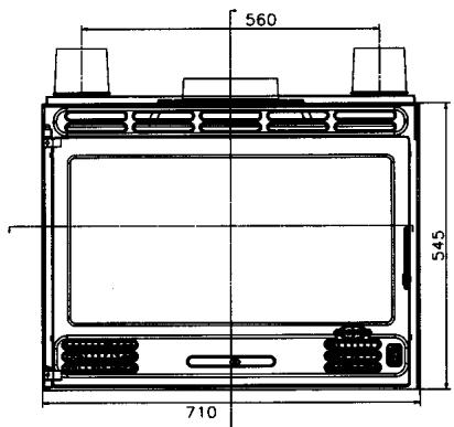 GODIN 665101 INSERT BOIS - Caracteristiques dimensionnelles - 16