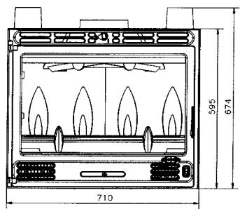 GODIN 665101 INSERT BOIS - Caracteristiques dimensionnelles - 4