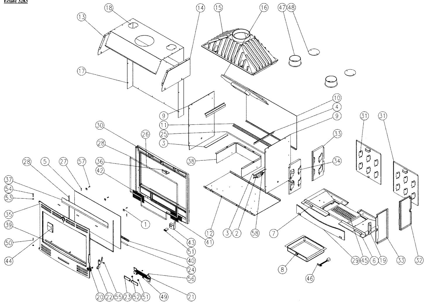 GODIN 665101 INSERT BOIS - PIÉC ES DE RECHANGE - 7
