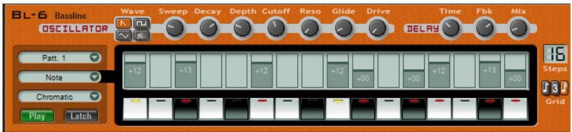 M-AUDIO DRUM & BASS RIG - BL-6 bassline - 1