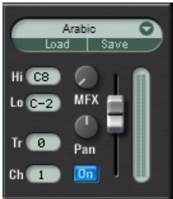 M-AUDIO DRUM & BASS RIG - Contrôles d'instruments - 1