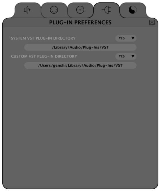 M-AUDIO TORQ 1.5 UPGRADE - Onglet plug-ins - 1