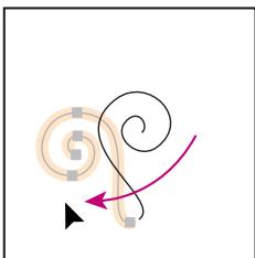 ADOBE ILLUSTRATOR 10 - Pour créer un objet symétrique à l'aide de l'outil miroir : - 4