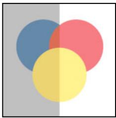 ADOBE ILLUSTRATOR 10 - Utilisation des objets associés avec la palette transparency - 2