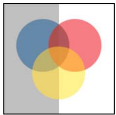 ADOBE ILLUSTRATOR 10 - Utilisation des objets associés avec la palette transparency - 1