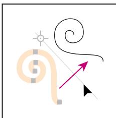 ADOBE ILLUSTRATOR 10 - Pour créer un objet symétrique à l'aide de l'outil miroir : - 2