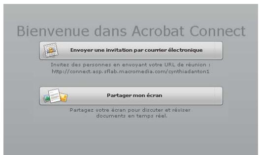 ADOBE ACROBAT CONNECT - Module partage - 1