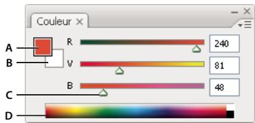 ADOBE PHOTOSHOP CS3 - Présentation de la palette Couleur - 1