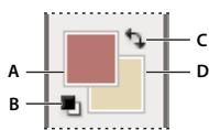 ADOBE PHOTOSHOP CS3 - Sélection des couleurs dans la palette d'outils - 1