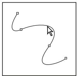 ADOBE PHOTOSHOP CS3 - Réglage de la position ou de la forme des segments courbes - 1