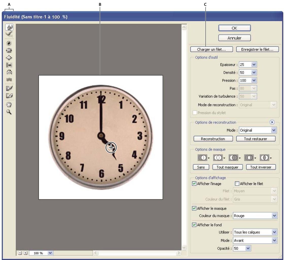 ADOBE PHOTOSHOP CS3 - Présentation du filtre Fluidité - 2