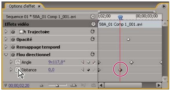ADOBE PREMIERE PRO CS4 - Ajouter des images clés - 1