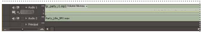 ADOBE PREMIERE PRO CS4 - Empêcher toute modification à l'aide du verrouillage des pistes - 2