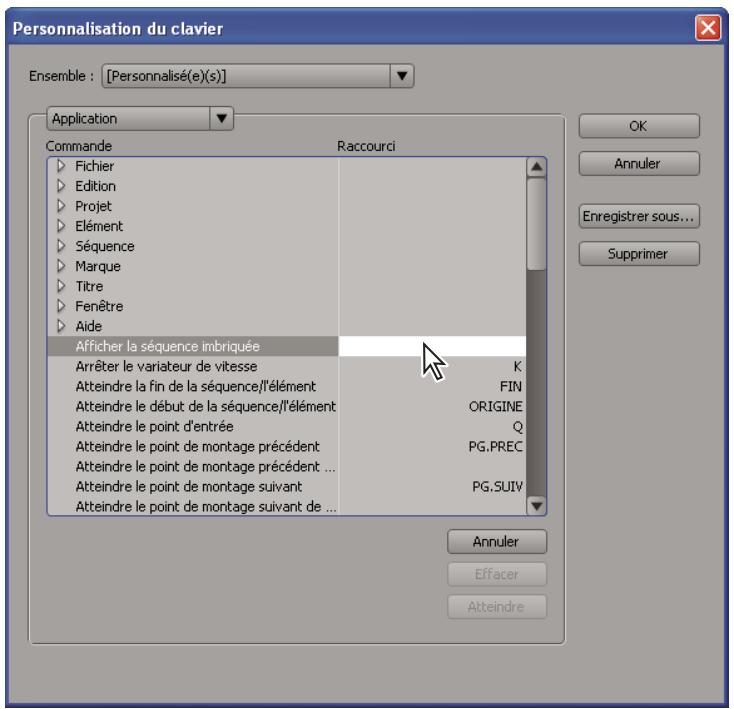 ADOBE PREMIERE PRO CS4 - Personnalisation des raccourcis clavier - 1
