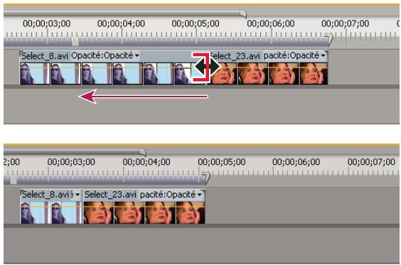 ADOBE PREMIERE PRO CS4 - Réaliser un montage par propagation à l'aide de l'outil Propagation - 1