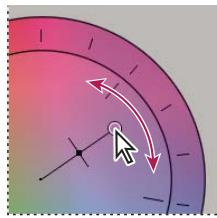 ADOBE PREMIERE PRO CS4 - Commandes de balance des couleurs, d'angle et de saturation. - 4
