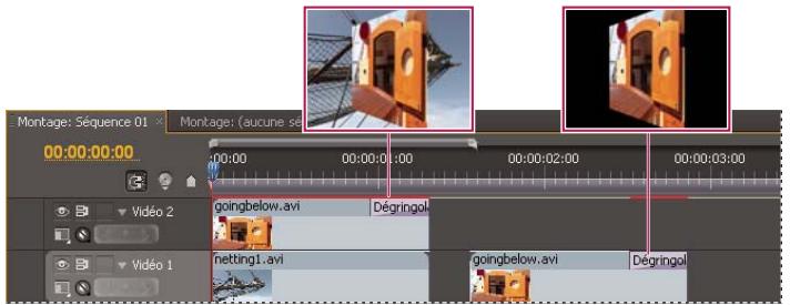 ADOBE PREMIERE PRO CS4 - Transitions à un et plusieurs côtés - 1