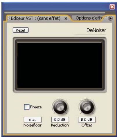 ADOBE PREMIERE PRO CS4 - Ajuster un effet VST dans un panneau de I'éditeur VST - 1