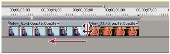 ADOBE PREMIERE PRO CS4 - Réaliser un montage par modification compensée à l'aide de l'outil Modification compensée - 1